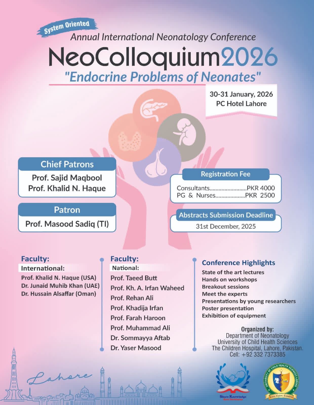 ENDOCRINE PROBLEMS OF NEONATES-2026